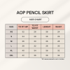 Aop Pencil Skirt