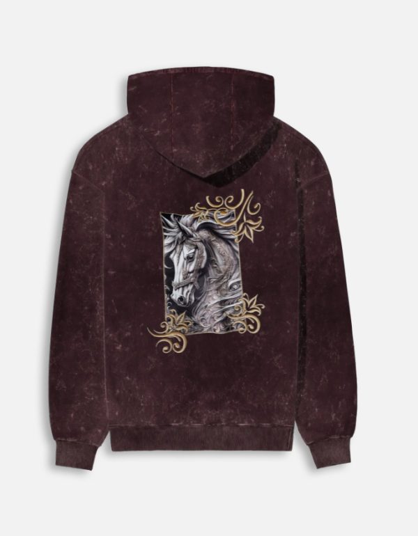 Unisex Acid Washed Hoodie