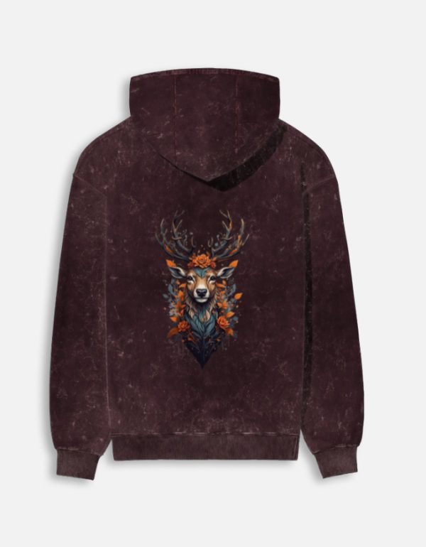 Unisex Acid Washed Hoodie