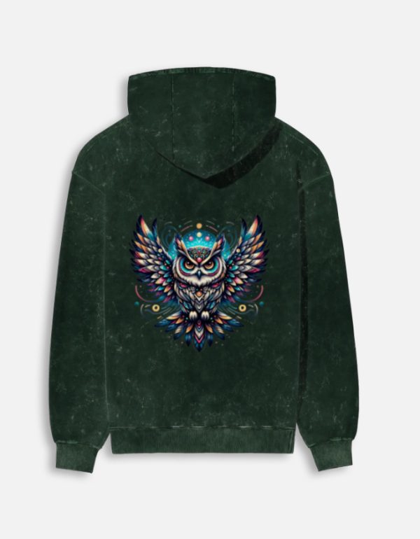 Unisex Acid Washed Hoodie