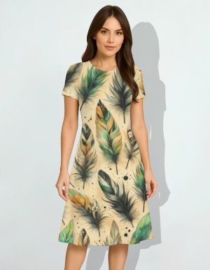 AOP A line Dress