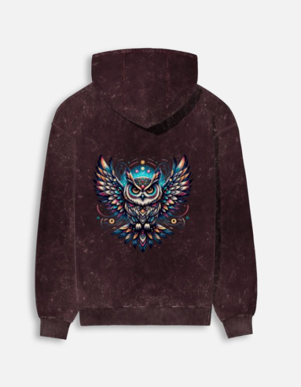 Unisex Acid Washed Hoodie