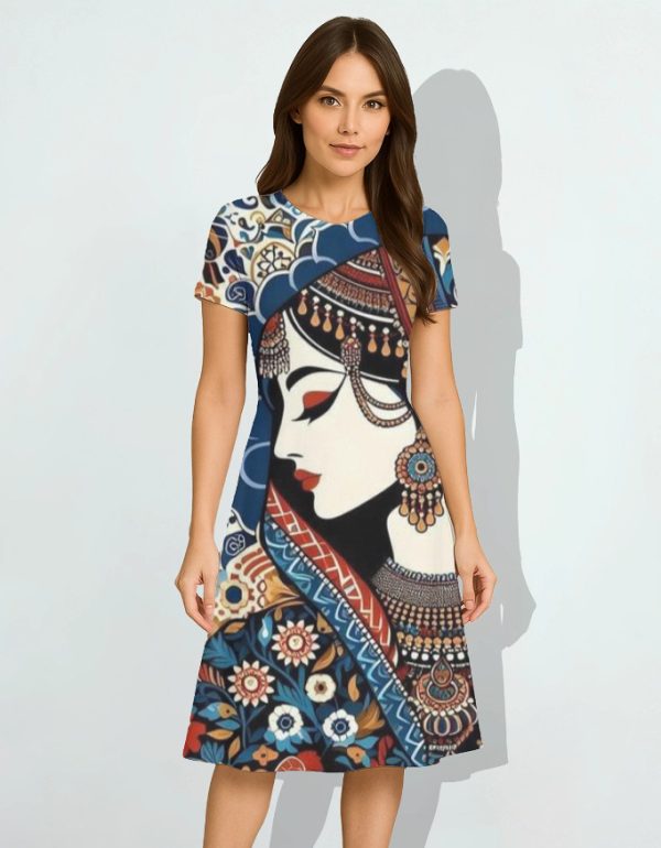 AOP A line Dress