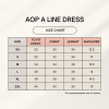 AOP A line Dress