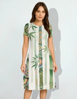 AOP A line Dress