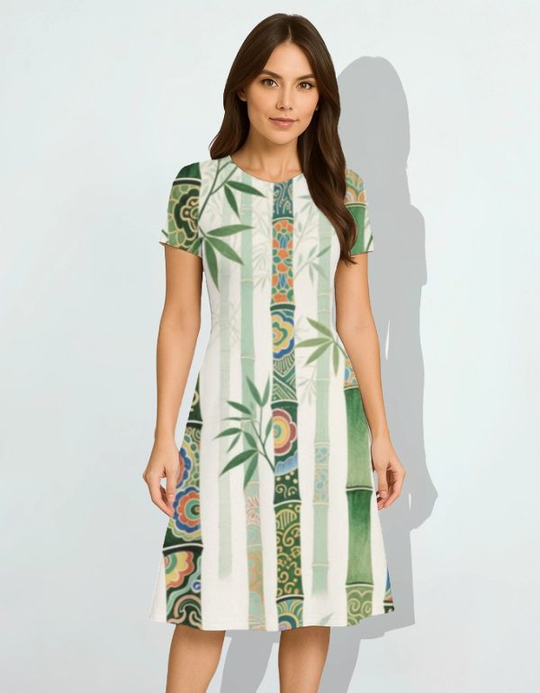 AOP A line Dress