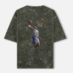 Unisex Acid Washed Oversized Tee