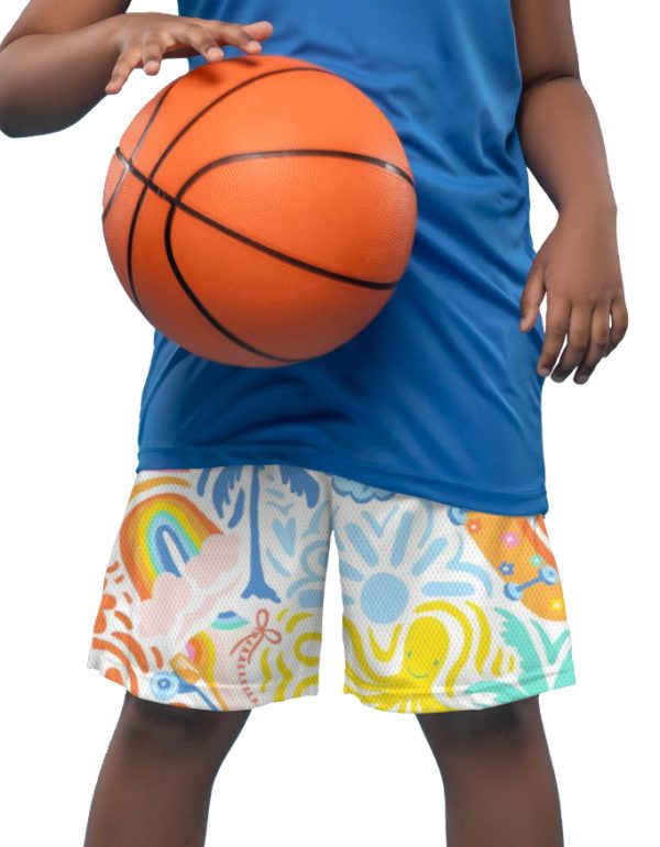 Kids AOP Sports Shorts