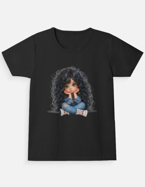 Girl's Crew Neck T-Shirt