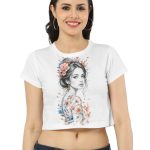 AOP Crop Top