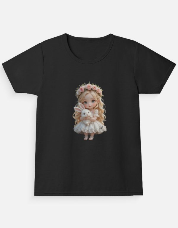 Girl's Crew Neck T-Shirt