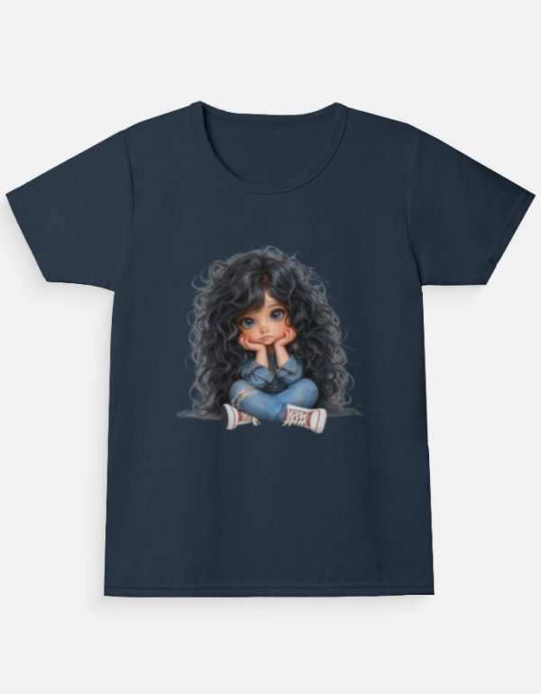 Girl's Crew Neck T-Shirt