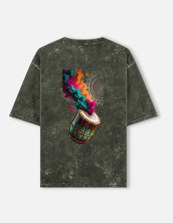 Unisex Acid Washed Oversized Tee