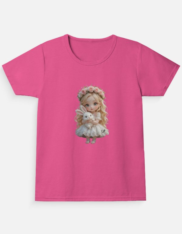 Girl's Crew Neck T-Shirt