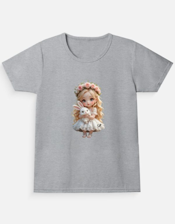 Girl's Crew Neck T-Shirt