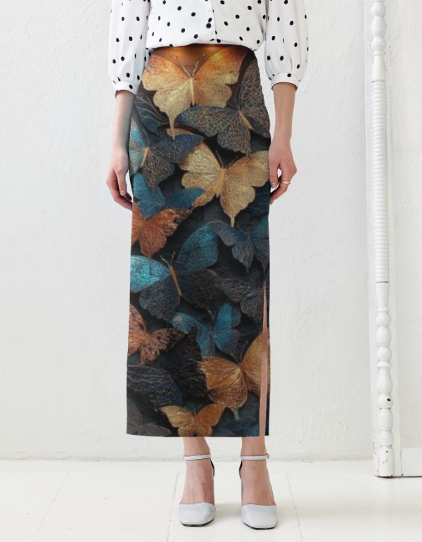 Aop Pencil Skirt