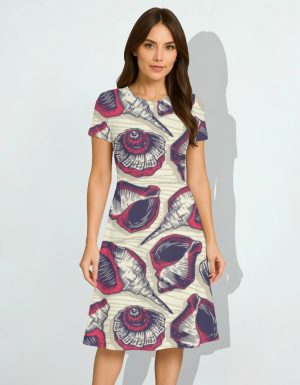 AOP A line Dress