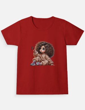 Girl's Crew Neck T-Shirt