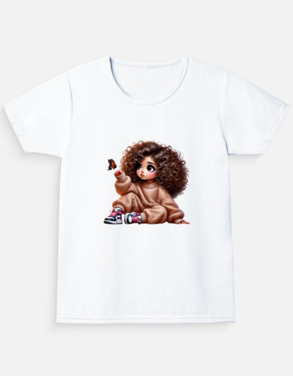 Girl's Crew Neck T-Shirt