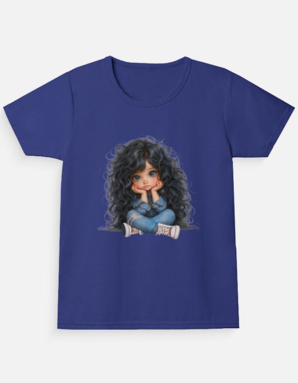 Girl's Crew Neck T-Shirt