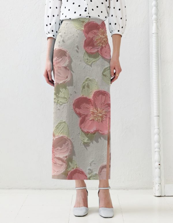 Aop Pencil Skirt