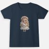 Girl's Crew Neck T-Shirt