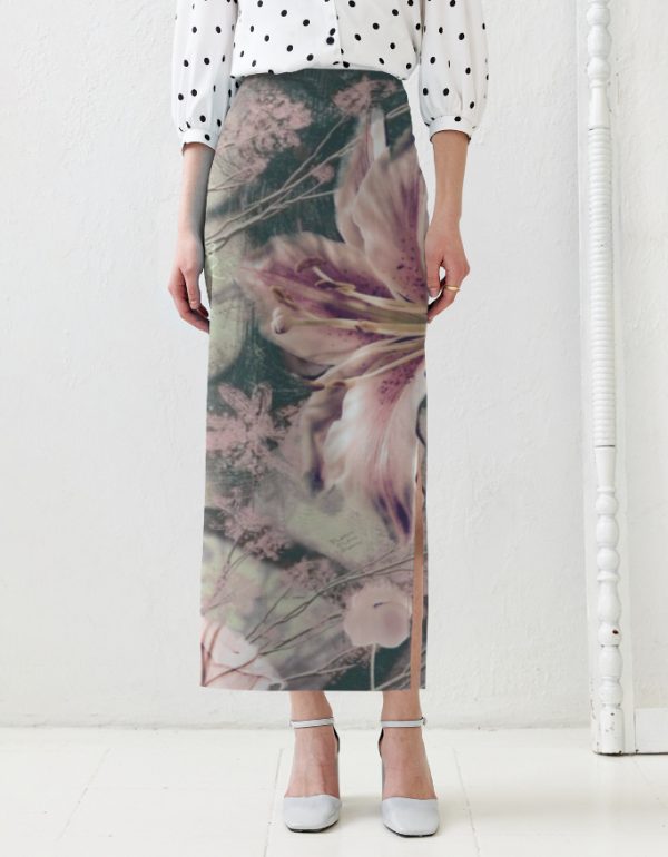 Aop Pencil Skirt
