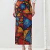 Aop Pencil Skirt