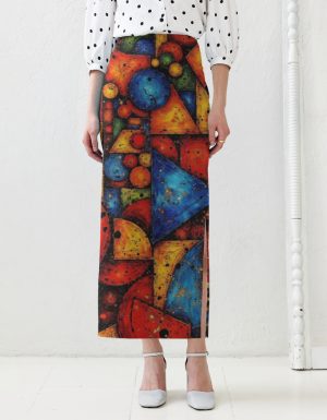 Aop Pencil Skirt