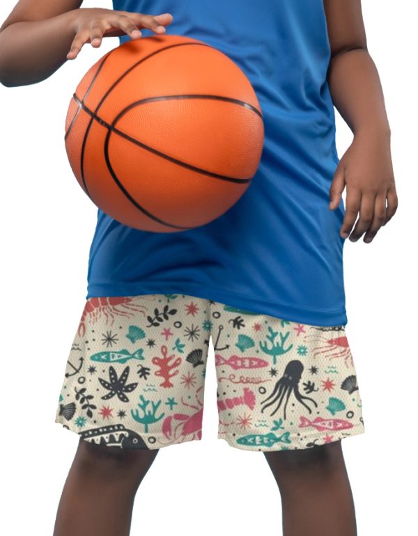 Kids AOP Sports Shorts