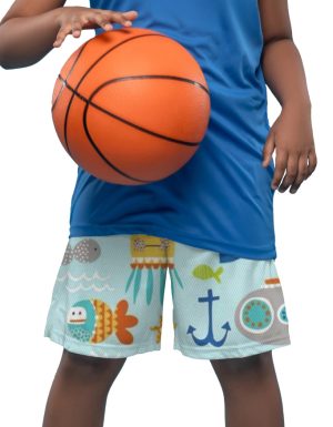 Kids AOP Sports Shorts