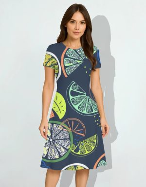 AOP A line Dress