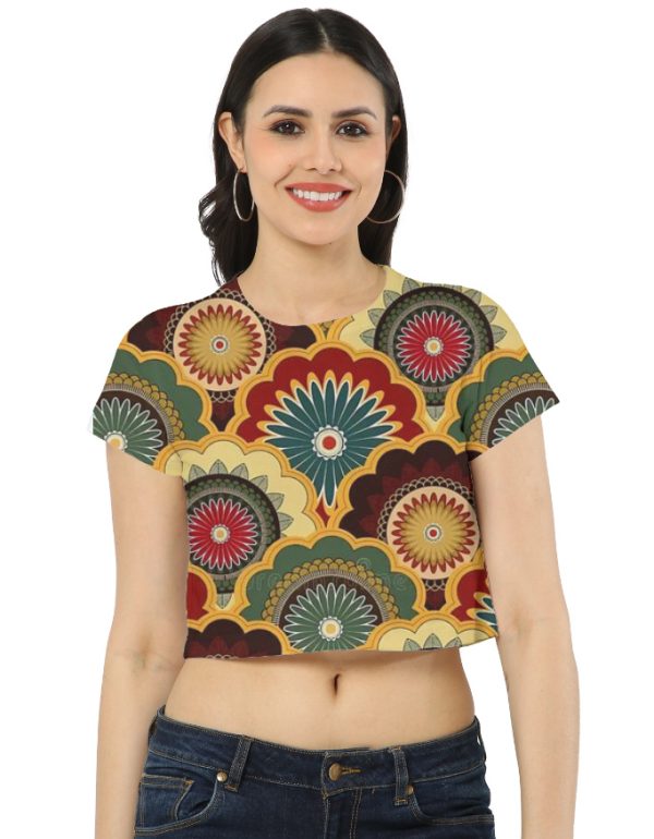 AOP Crop Top