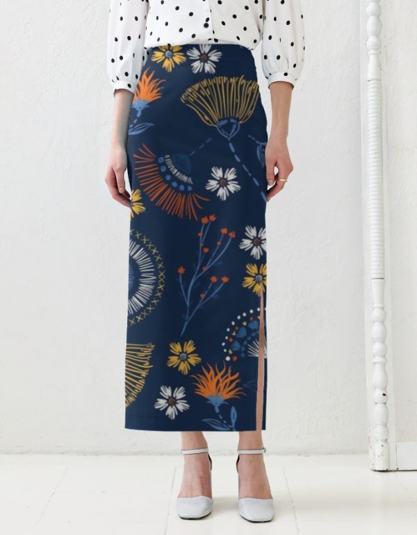 Aop Pencil Skirt
