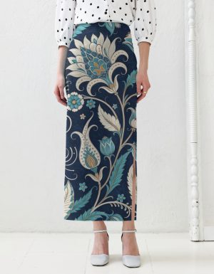 Aop Pencil Skirt