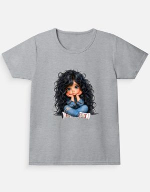 Girl's Crew Neck T-Shirt