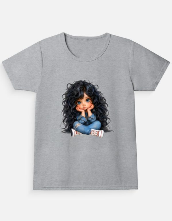 Girl's Crew Neck T-Shirt
