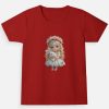 Girl's Crew Neck T-Shirt