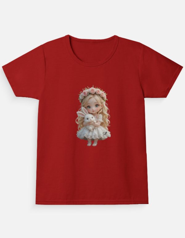 Girl's Crew Neck T-Shirt