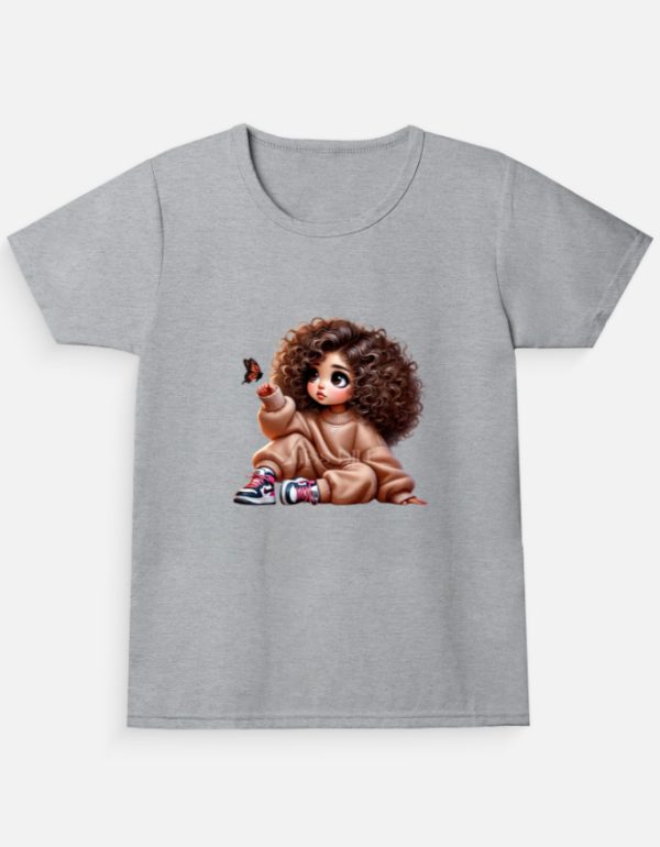 Girl's Crew Neck T-Shirt