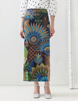 Aop Pencil Skirt