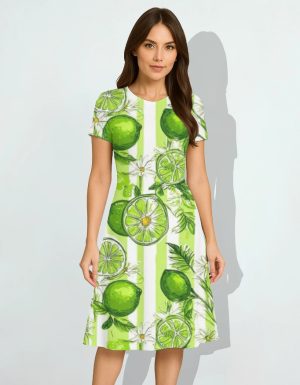 AOP A line Dress
