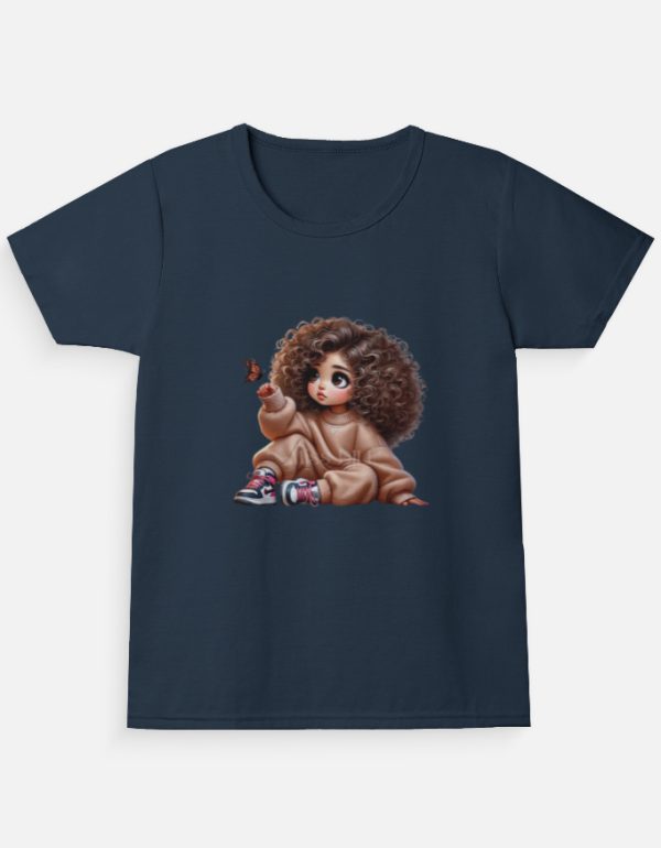 Girl's Crew Neck T-Shirt