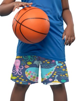 Kids AOP Sports Shorts