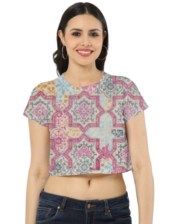 AOP Crop Top
