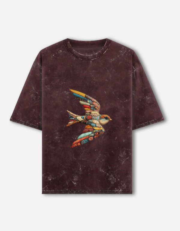 Unisex Acid Washed Oversized Tee