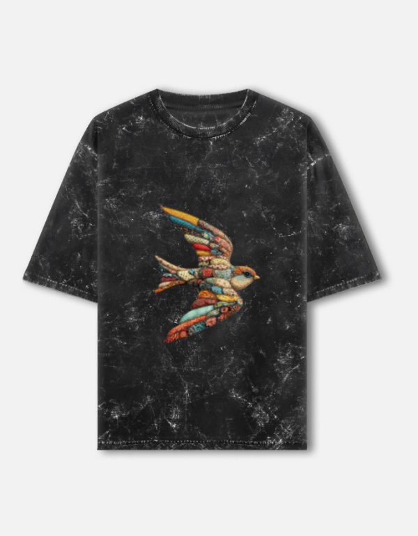 Unisex Acid Washed Oversized Tee