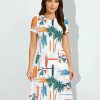 AOP A line Dress
