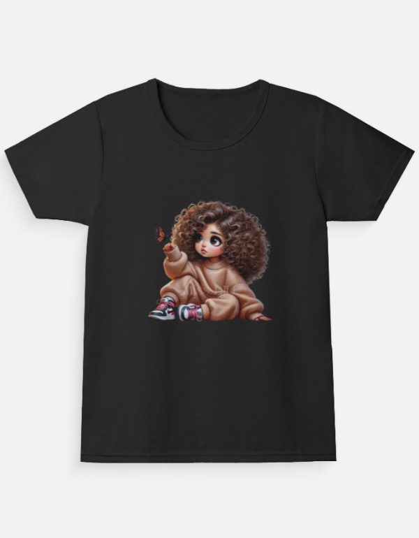 Girl's Crew Neck T-Shirt
